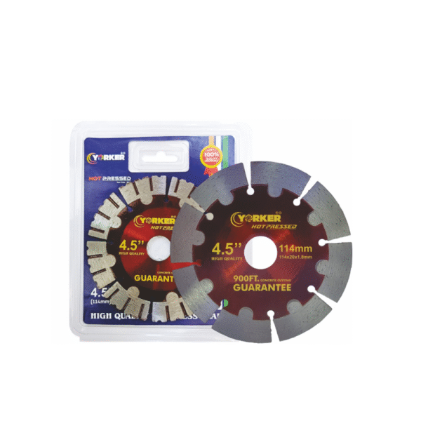 Hot Press Concrete Blade (900FT. Concrete Cutting Guarantee)
