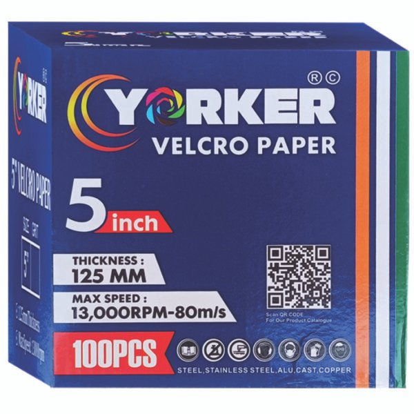 Velcro Sandpaper Blue Colour