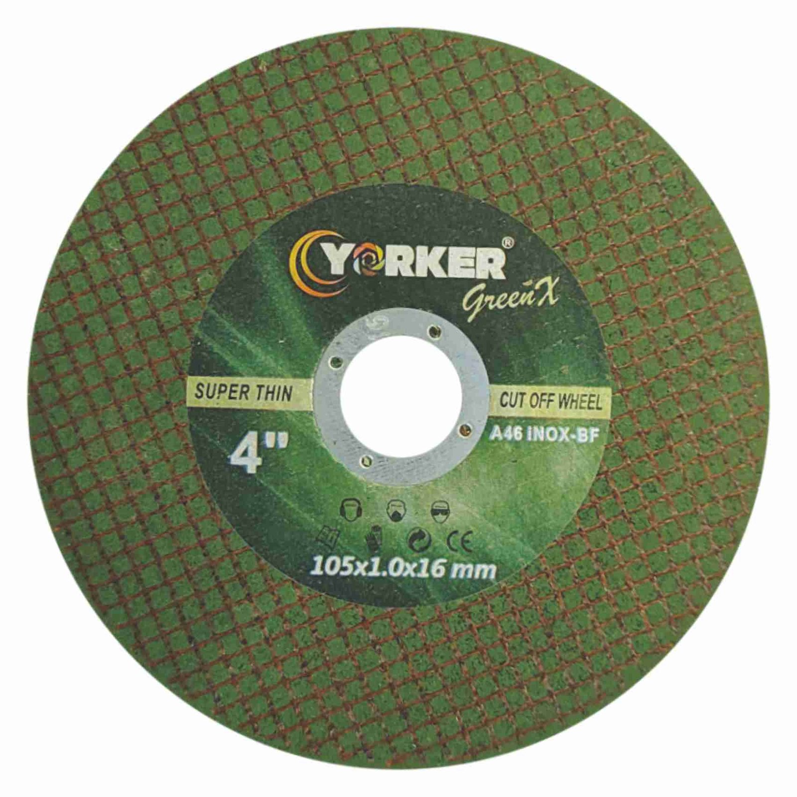 Yorker Cut off Wheel Green X - Image 2